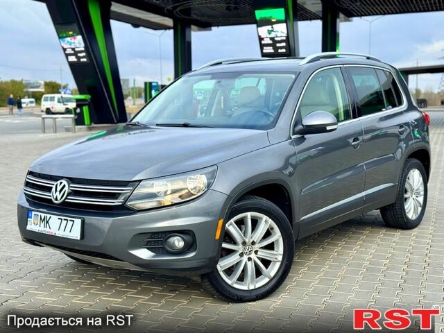 Сірий Фольксваген Тігуан, об'ємом двигуна 2 л та пробігом 184 тис. км за 11500 $, фото 1 на Automoto.ua