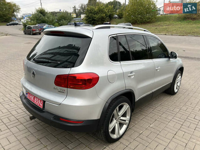 Серый Фольксваген Тигуан, объемом двигателя 2 л и пробегом 216 тыс. км за 10999 $, фото 14 на Automoto.ua