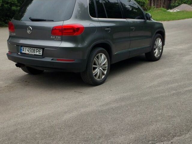 Сірий Фольксваген Тігуан, об'ємом двигуна 2 л та пробігом 205 тис. км за 12200 $, фото 6 на Automoto.ua