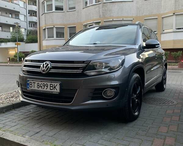 Серый Фольксваген Тигуан, объемом двигателя 1.97 л и пробегом 247 тыс. км за 14500 $, фото 22 на Automoto.ua