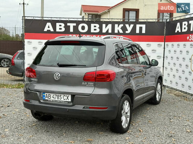 Серый Фольксваген Тигуан, объемом двигателя 2 л и пробегом 190 тыс. км за 13900 $, фото 4 на Automoto.ua