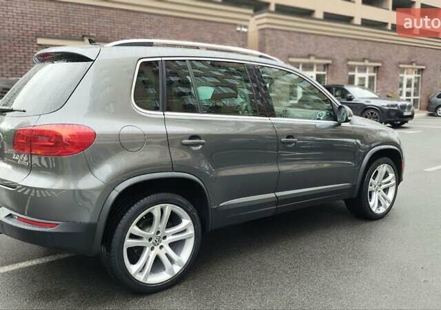 Серый Фольксваген Тигуан, объемом двигателя 1.98 л и пробегом 202 тыс. км за 13300 $, фото 20 на Automoto.ua