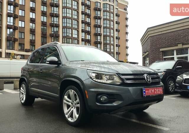 Серый Фольксваген Тигуан, объемом двигателя 1.98 л и пробегом 202 тыс. км за 13300 $, фото 2 на Automoto.ua