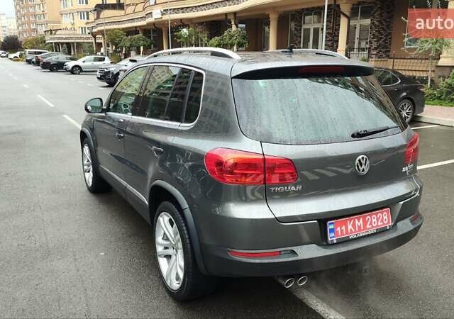 Серый Фольксваген Тигуан, объемом двигателя 1.98 л и пробегом 202 тыс. км за 13300 $, фото 11 на Automoto.ua