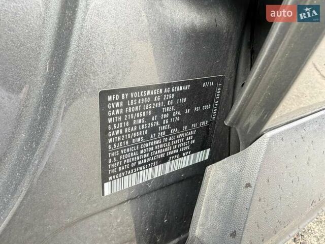 Серый Фольксваген Тигуан, объемом двигателя 2 л и пробегом 196 тыс. км за 8900 $, фото 7 на Automoto.ua
