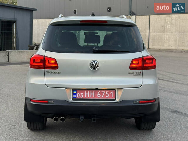Серый Фольксваген Тигуан, объемом двигателя 1.98 л и пробегом 250 тыс. км за 9900 $, фото 16 на Automoto.ua