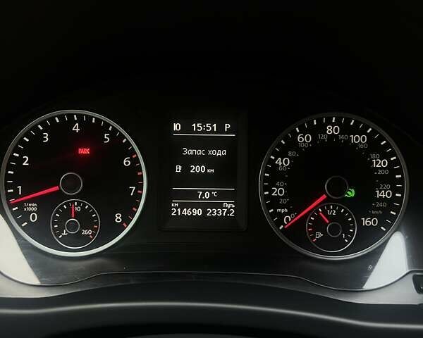 Сірий Фольксваген Тігуан, об'ємом двигуна 1.98 л та пробігом 214 тис. км за 11700 $, фото 10 на Automoto.ua