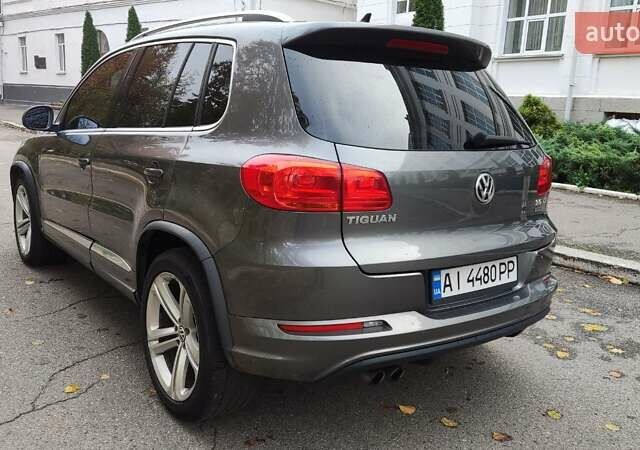 Серый Фольксваген Тигуан, объемом двигателя 1.98 л и пробегом 106 тыс. км за 15800 $, фото 10 на Automoto.ua