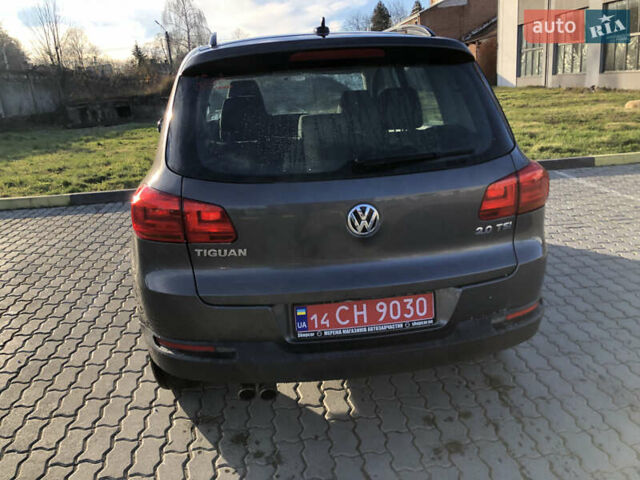 Серый Фольксваген Тигуан, объемом двигателя 2 л и пробегом 190 тыс. км за 9900 $, фото 6 на Automoto.ua