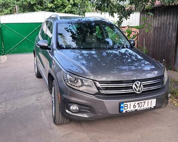 Серый Фольксваген Тигуан, объемом двигателя 1.98 л и пробегом 198 тыс. км за 14500 $, фото 12 на Automoto.ua