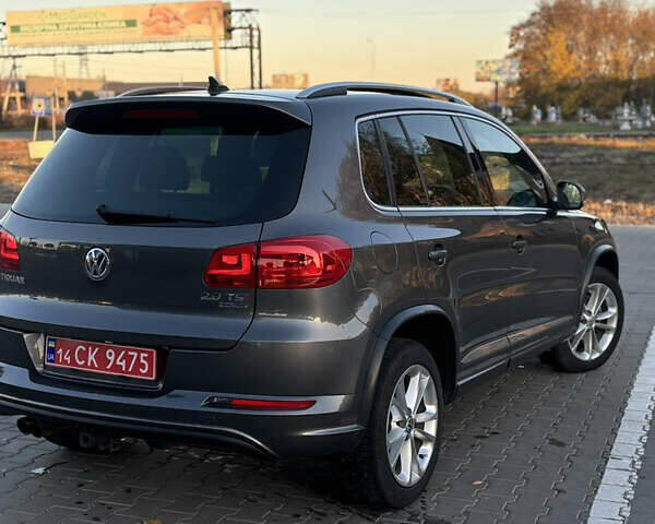 Серый Фольксваген Тигуан, объемом двигателя 2 л и пробегом 163 тыс. км за 14300 $, фото 6 на Automoto.ua
