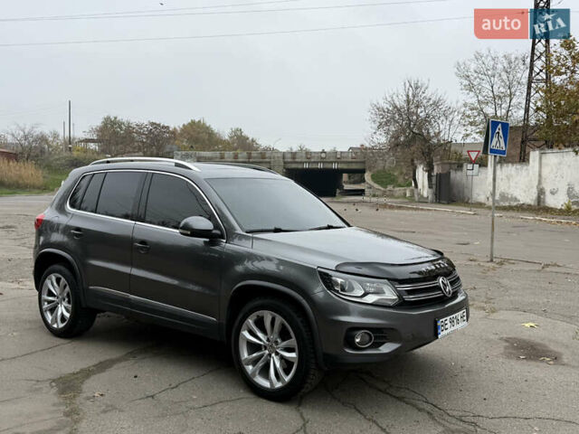 Серый Фольксваген Тигуан, объемом двигателя 2 л и пробегом 163 тыс. км за 15700 $, фото 24 на Automoto.ua