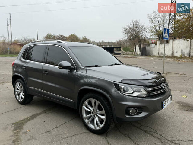 Серый Фольксваген Тигуан, объемом двигателя 2 л и пробегом 163 тыс. км за 15700 $, фото 11 на Automoto.ua