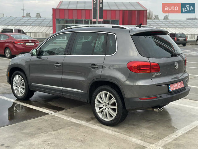 Серый Фольксваген Тигуан, объемом двигателя 1.98 л и пробегом 105 тыс. км за 15400 $, фото 6 на Automoto.ua