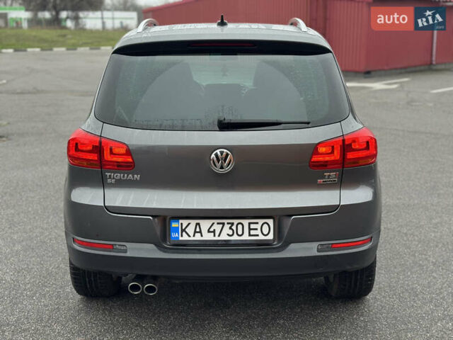 Серый Фольксваген Тигуан, объемом двигателя 2 л и пробегом 106 тыс. км за 15300 $, фото 5 на Automoto.ua