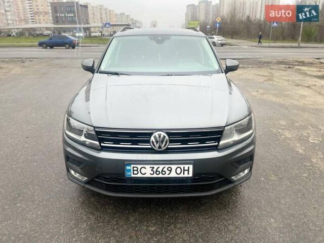 Серый Фольксваген Тигуан, объемом двигателя 1.98 л и пробегом 170 тыс. км за 18999 $, фото 1 на Automoto.ua