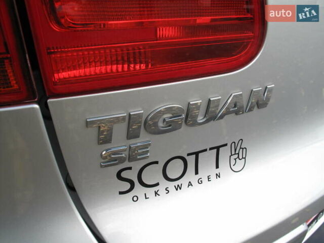 Серый Фольксваген Тигуан, объемом двигателя 2 л и пробегом 186 тыс. км за 14900 $, фото 50 на Automoto.ua