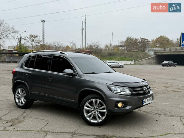 Серый Фольксваген Тигуан, объемом двигателя 2 л и пробегом 163 тыс. км за 15700 $, фото 6 на Automoto.ua