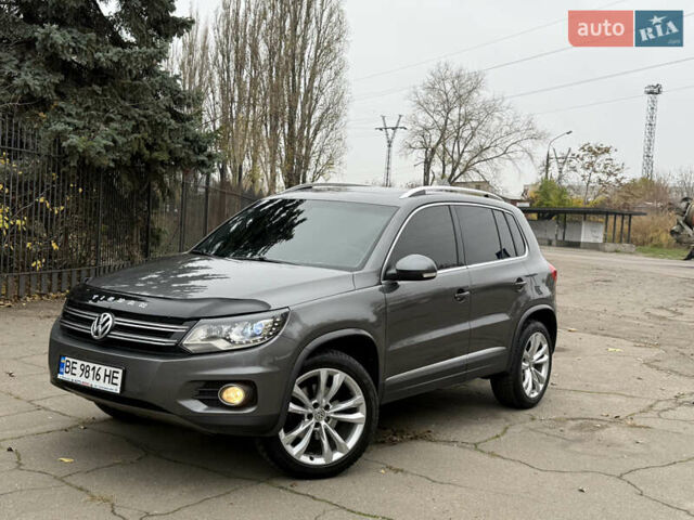Серый Фольксваген Тигуан, объемом двигателя 2 л и пробегом 163 тыс. км за 15700 $, фото 5 на Automoto.ua