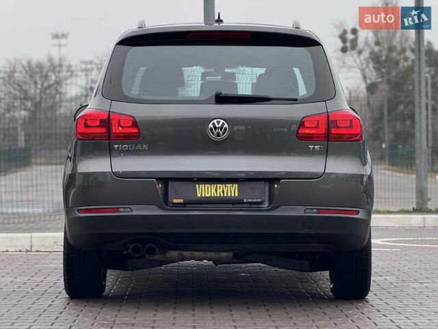 Серый Фольксваген Тигуан, объемом двигателя 2 л и пробегом 169 тыс. км за 12300 $, фото 13 на Automoto.ua