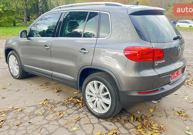 Сірий Фольксваген Тігуан, об'ємом двигуна 1.98 л та пробігом 124 тис. км за 13590 $, фото 9 на Automoto.ua