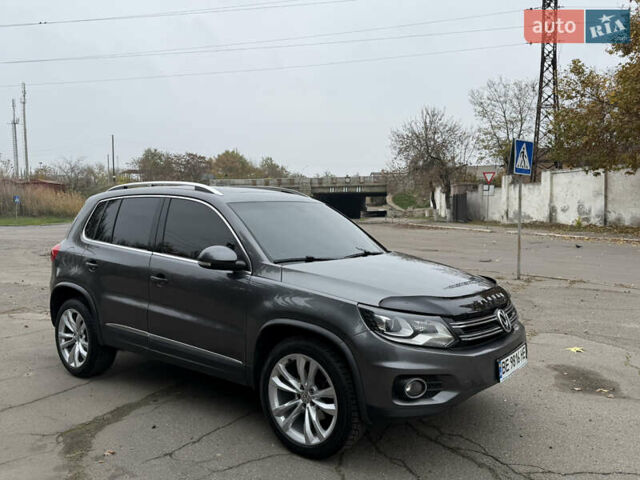 Серый Фольксваген Тигуан, объемом двигателя 2 л и пробегом 163 тыс. км за 15700 $, фото 10 на Automoto.ua