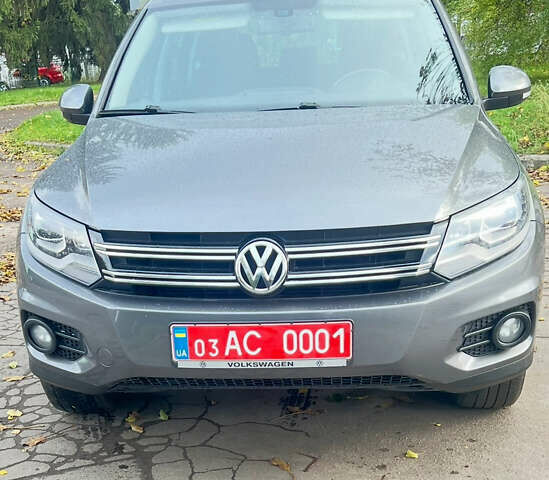 Сірий Фольксваген Тігуан, об'ємом двигуна 1.98 л та пробігом 124 тис. км за 13590 $, фото 1 на Automoto.ua