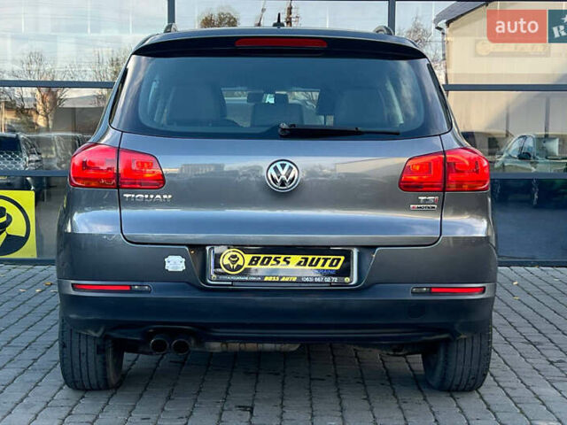 Серый Фольксваген Тигуан, объемом двигателя 2 л и пробегом 193 тыс. км за 13700 $, фото 5 на Automoto.ua