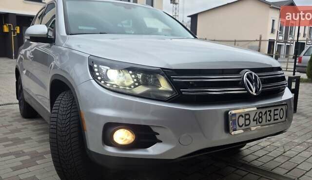 Серый Фольксваген Тигуан, объемом двигателя 1.98 л и пробегом 150 тыс. км за 14500 $, фото 17 на Automoto.ua