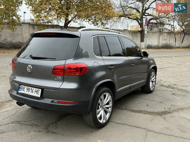 Серый Фольксваген Тигуан, объемом двигателя 2 л и пробегом 163 тыс. км за 15700 $, фото 22 на Automoto.ua