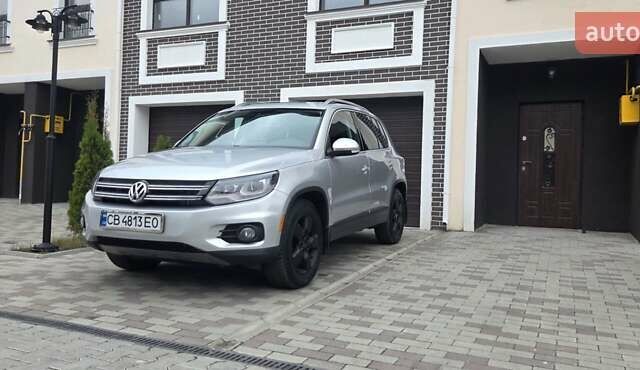 Серый Фольксваген Тигуан, объемом двигателя 1.98 л и пробегом 150 тыс. км за 14500 $, фото 19 на Automoto.ua