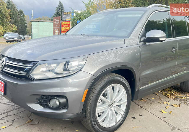 Сірий Фольксваген Тігуан, об'ємом двигуна 1.98 л та пробігом 124 тис. км за 13590 $, фото 4 на Automoto.ua