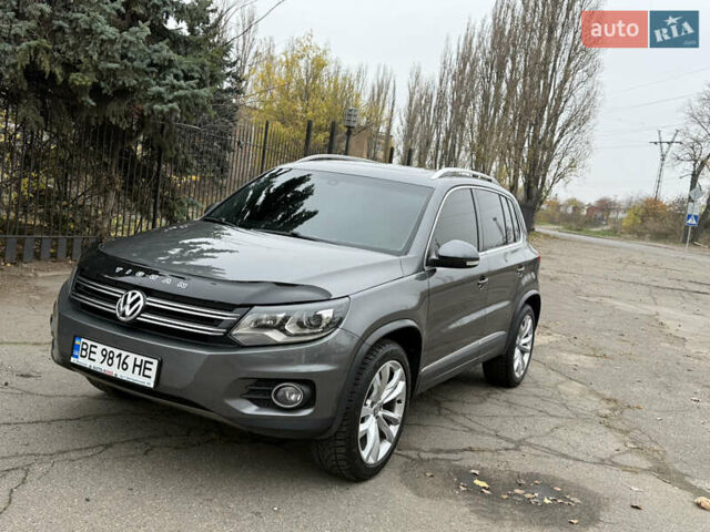 Серый Фольксваген Тигуан, объемом двигателя 2 л и пробегом 163 тыс. км за 15700 $, фото 30 на Automoto.ua