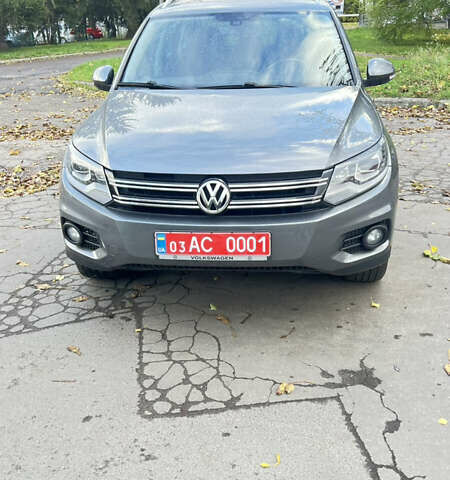 Сірий Фольксваген Тігуан, об'ємом двигуна 1.98 л та пробігом 124 тис. км за 13590 $, фото 2 на Automoto.ua