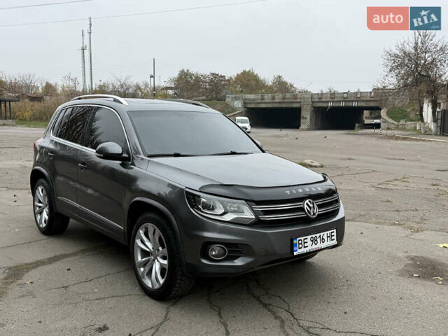 Серый Фольксваген Тигуан, объемом двигателя 2 л и пробегом 163 тыс. км за 15700 $, фото 26 на Automoto.ua