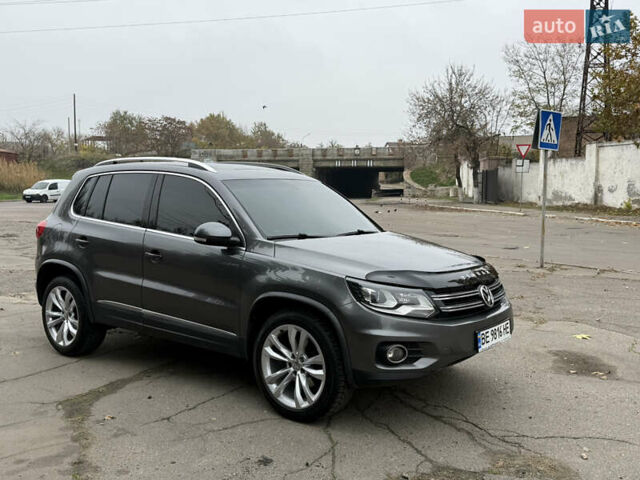 Серый Фольксваген Тигуан, объемом двигателя 2 л и пробегом 163 тыс. км за 15700 $, фото 25 на Automoto.ua