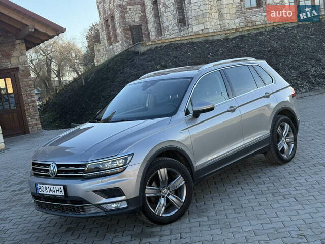 Серый Фольксваген Тигуан, объемом двигателя 2 л и пробегом 224 тыс. км за 25700 $, фото 4 на Automoto.ua