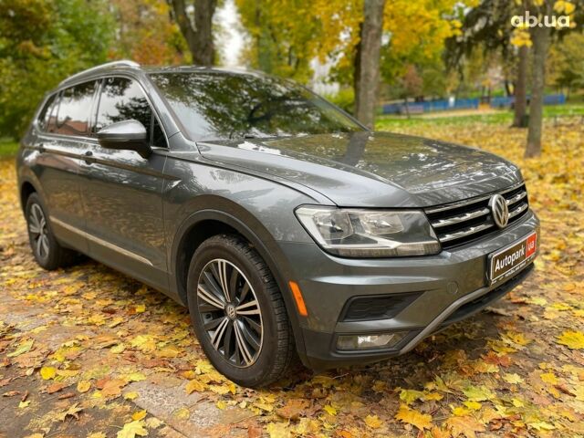 Серый Фольксваген Тигуан, объемом двигателя 2 л и пробегом 205 тыс. км за 16940 $, фото 5 на Automoto.ua