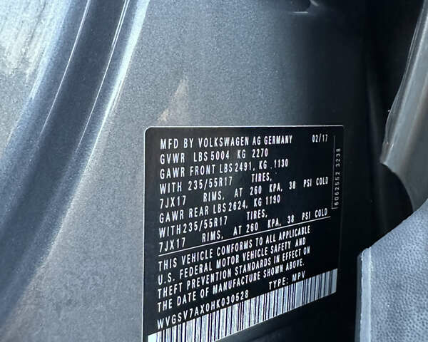 Сірий Фольксваген Тігуан, об'ємом двигуна 1.98 л та пробігом 158 тис. км за 13999 $, фото 45 на Automoto.ua