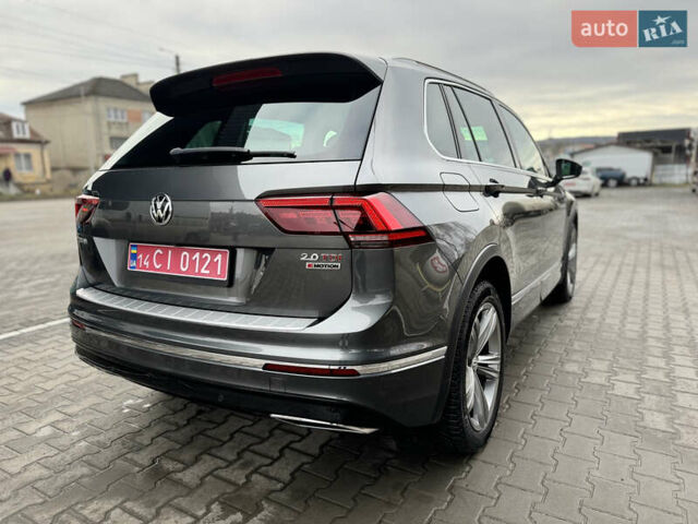 Сірий Фольксваген Тігуан, об'ємом двигуна 1.98 л та пробігом 163 тис. км за 28600 $, фото 8 на Automoto.ua
