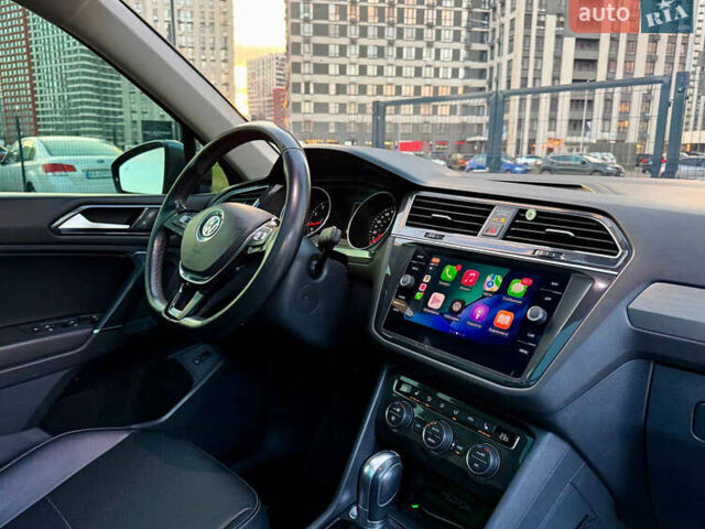 Серый Фольксваген Тигуан, объемом двигателя 2 л и пробегом 155 тыс. км за 18500 $, фото 24 на Automoto.ua