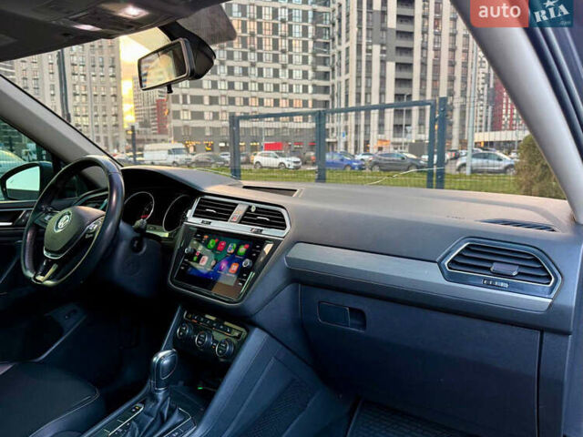 Серый Фольксваген Тигуан, объемом двигателя 2 л и пробегом 155 тыс. км за 18500 $, фото 25 на Automoto.ua