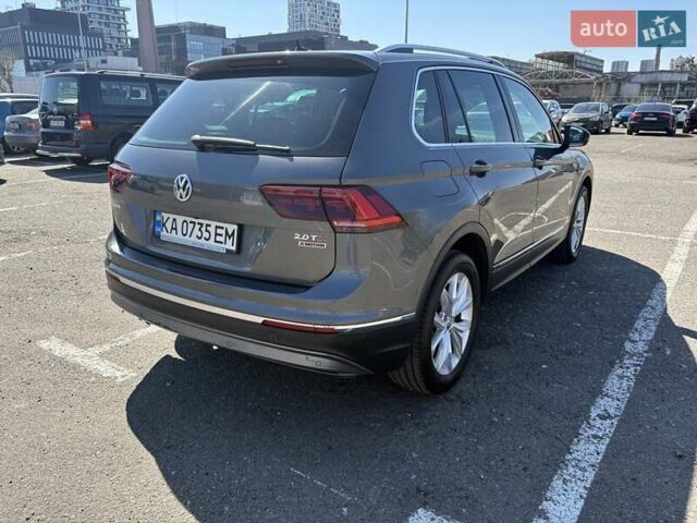 Серый Фольксваген Тигуан, объемом двигателя 1.98 л и пробегом 116 тыс. км за 28000 $, фото 3 на Automoto.ua