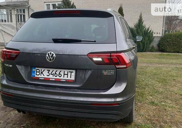 Серый Фольксваген Тигуан, объемом двигателя 2 л и пробегом 194 тыс. км за 25000 $, фото 7 на Automoto.ua