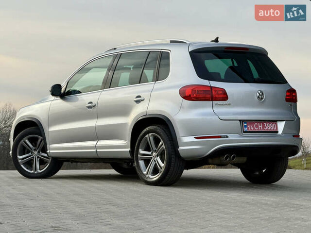 Серый Фольксваген Тигуан, объемом двигателя 2 л и пробегом 181 тыс. км за 15000 $, фото 2 на Automoto.ua