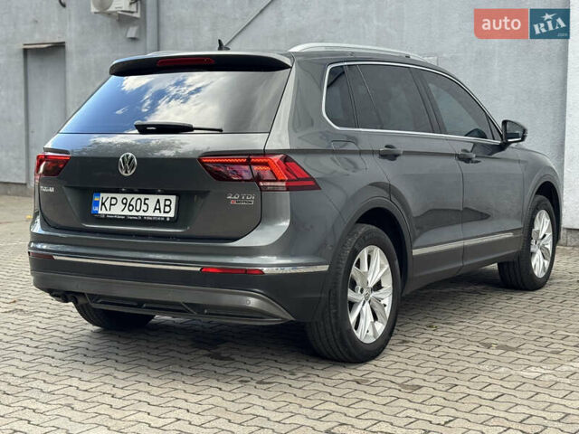 Серый Фольксваген Тигуан, объемом двигателя 2 л и пробегом 197 тыс. км за 22900 $, фото 6 на Automoto.ua