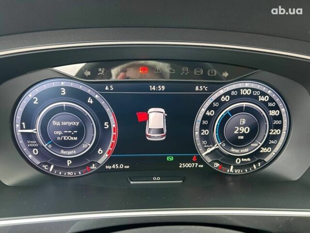 Серый Фольксваген Тигуан, объемом двигателя 2 л и пробегом 250 тыс. км за 22680 $, фото 20 на Automoto.ua