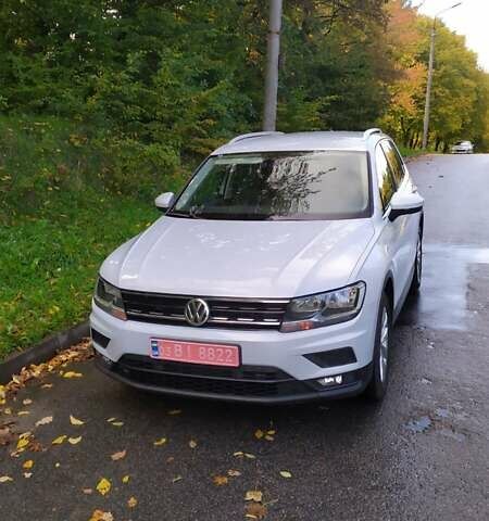 Серый Фольксваген Тигуан, объемом двигателя 2 л и пробегом 195 тыс. км за 23350 $, фото 1 на Automoto.ua