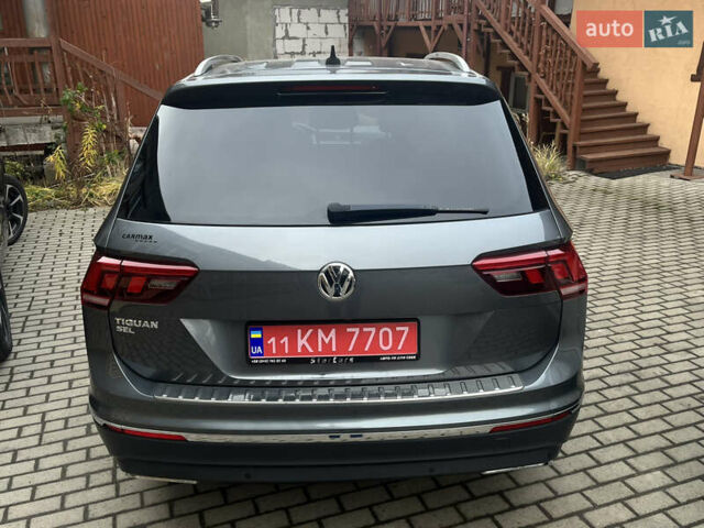 Серый Фольксваген Тигуан, объемом двигателя 2 л и пробегом 135 тыс. км за 18900 $, фото 9 на Automoto.ua