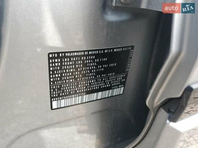 Серый Фольксваген Тигуан, объемом двигателя 1.98 л и пробегом 62 тыс. км за 3000 $, фото 13 на Automoto.ua